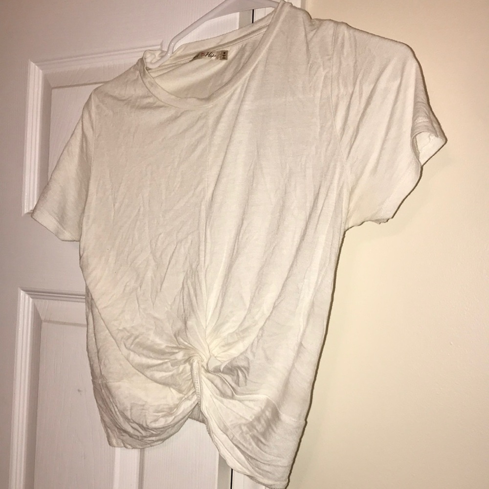 Tucked in crop top size medium